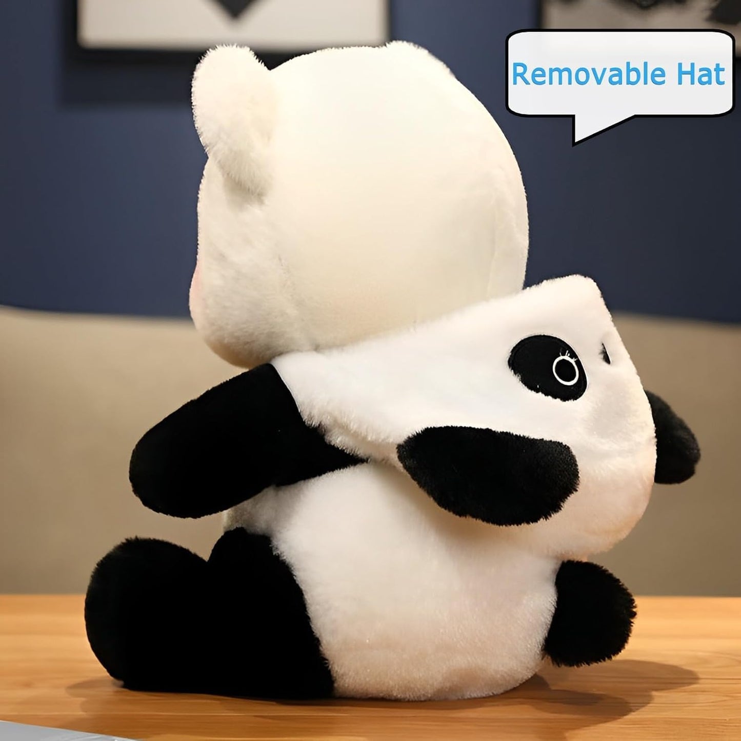 Teddy bear - Hoodie cap panda stuff toy - 45cm